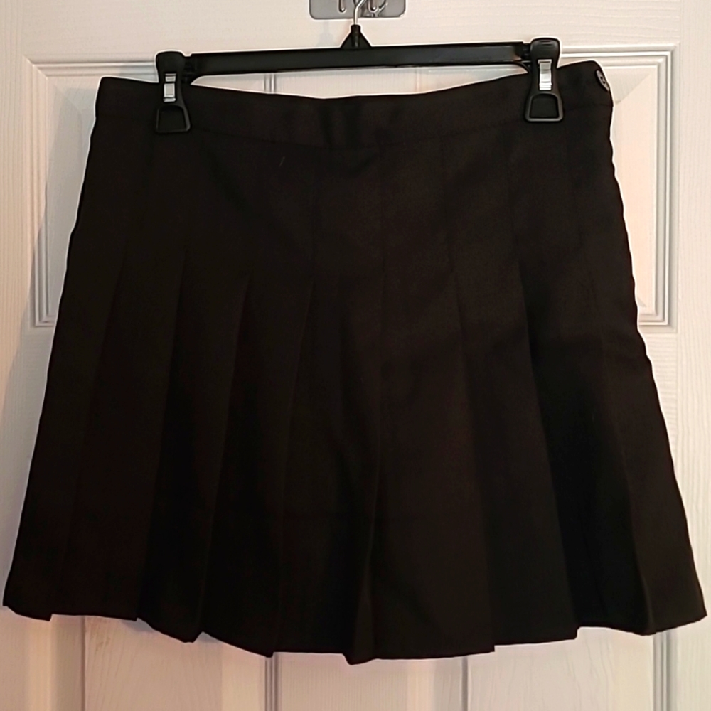 Skort Black with pleats